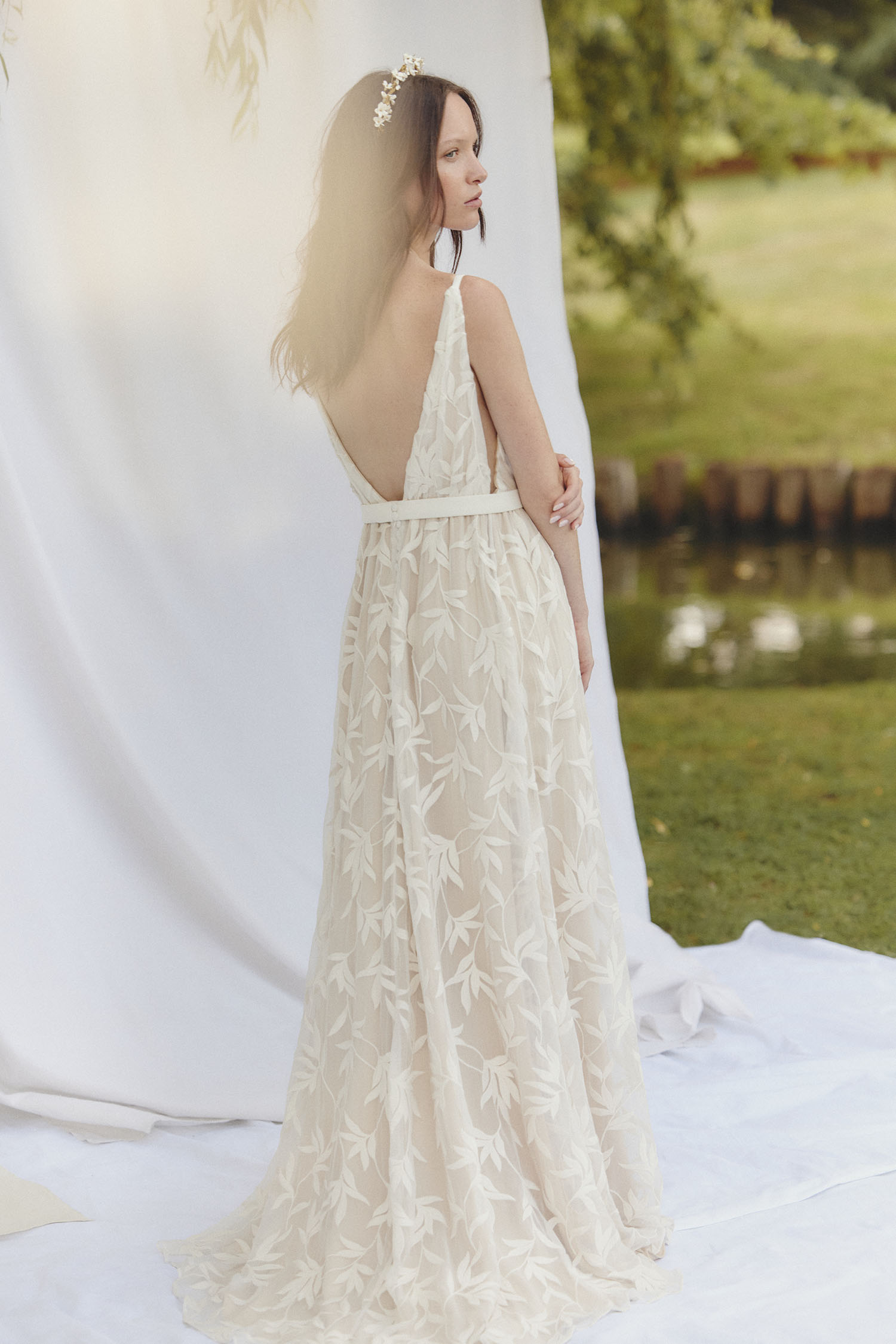 Camille Marguet robe wisteria jaridn anglais