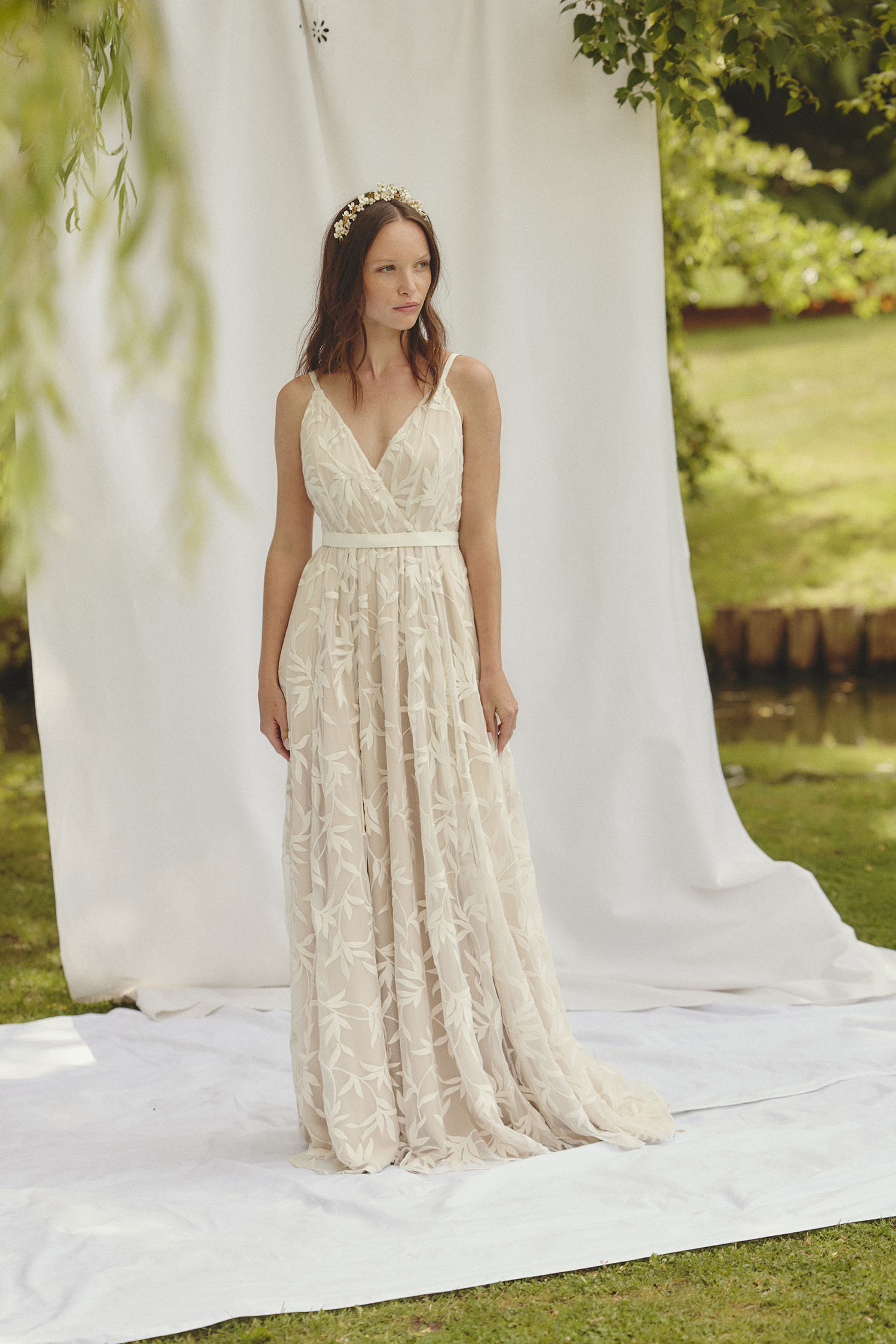 Camille Marguet robe wisteria jaridn anglais